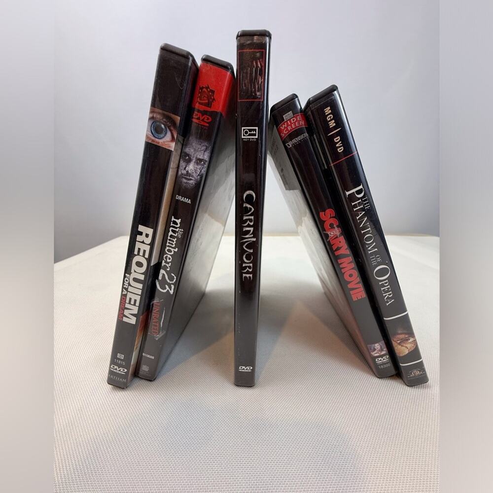 Set of 5 DVDs Thriller Suspense Horror - Picture 2 of 16